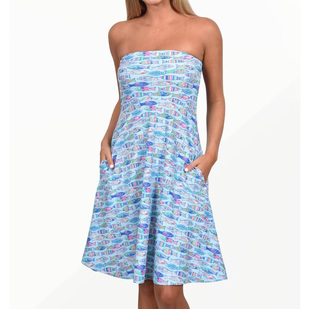 NEW SOUTHWIND laguna dress in fins
